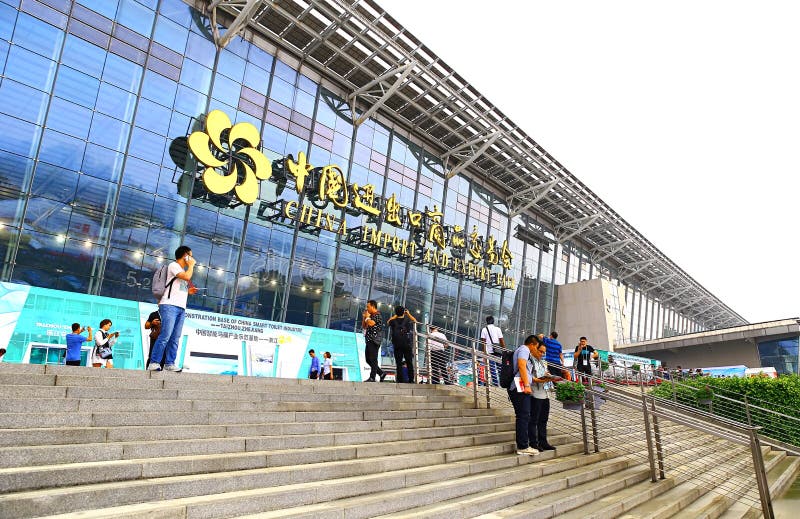 Canton fair pazhou complex in guangzhou, china