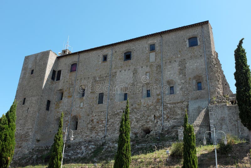 Pałac Rocca dei Papi w Montefiascone zdjęcie royalty free Pałac Rocca dei Papi w Montefiascone zdjęcie royalty free