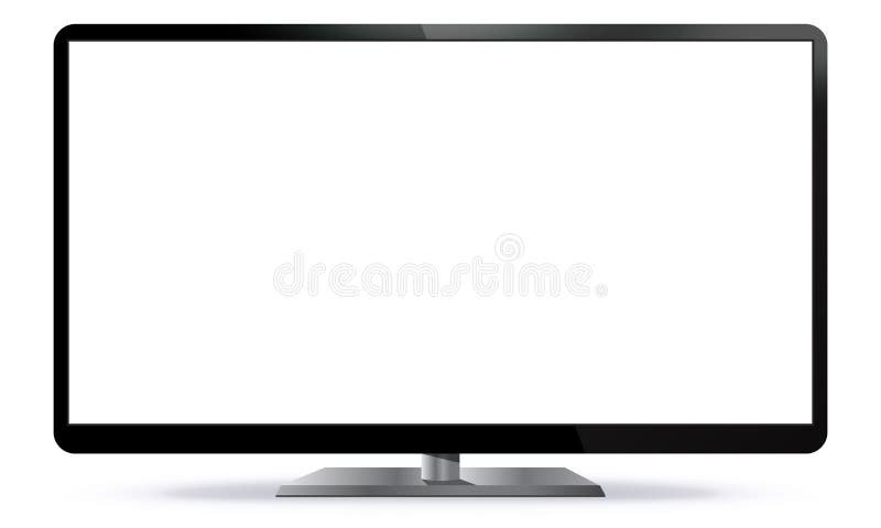 PC Monitor Vector Illustration stock illustration