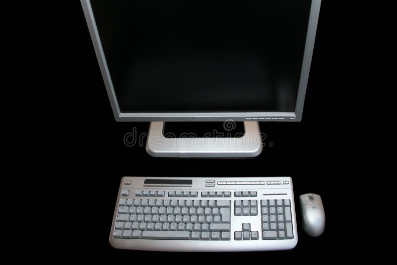 Pc workstation royalty free stock photo