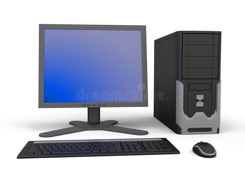 PCarbetsstation royaltyfri bild PCarbetsstation royaltyfri bild