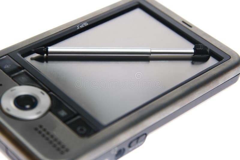 PDA and Business Chart stock photo. Image of type, office 1547932