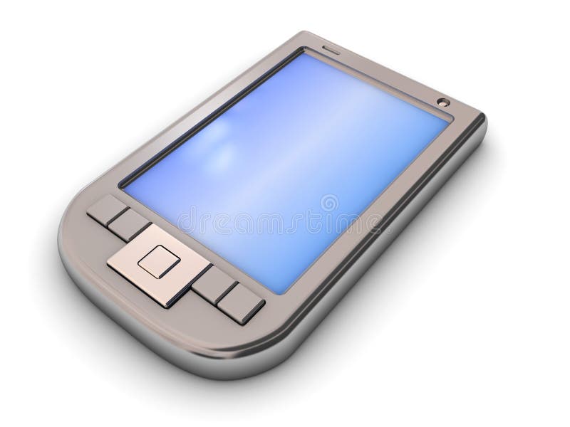 Pda royalty free illustration