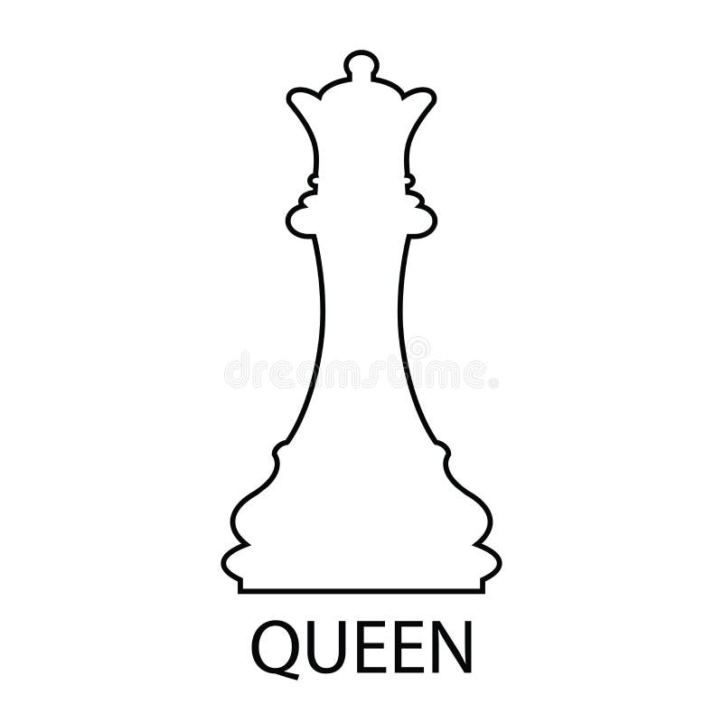 Contorno da peça de xadrez do bispo - ícones de formas grátis