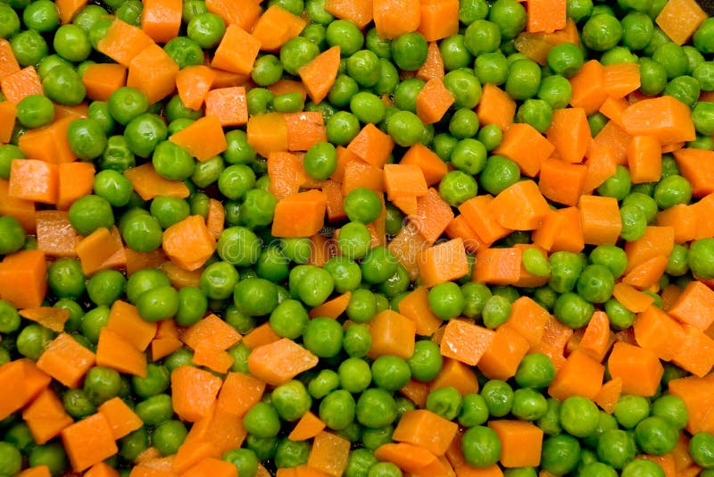 Pea and carrots background stock photo. Image of vegetables 3368042