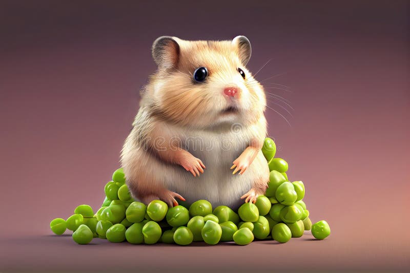 Premium Photo  A hamster's life generative ai