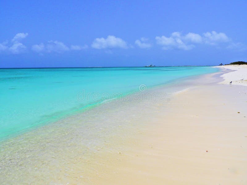 Caribbean sea, Los Roques. Vacation in the blue sea and deserted islands. stock images Caribbean sea, Los Roques. Vacation in the blue sea and deserted islands. stock images