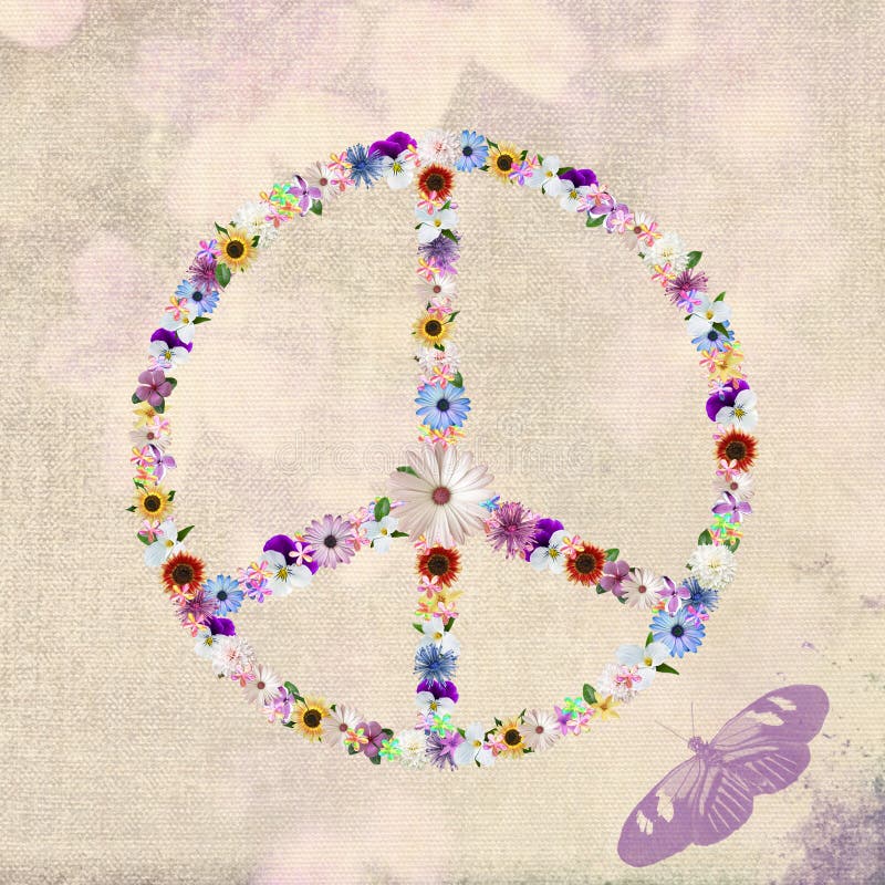 Floral Peace Sign Stock Illustrations 6,481 Floral Peace Sign Stock