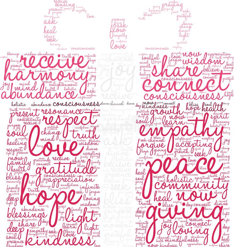 Peace Word Cloud stock vector. Illustration of forgive - 103967824