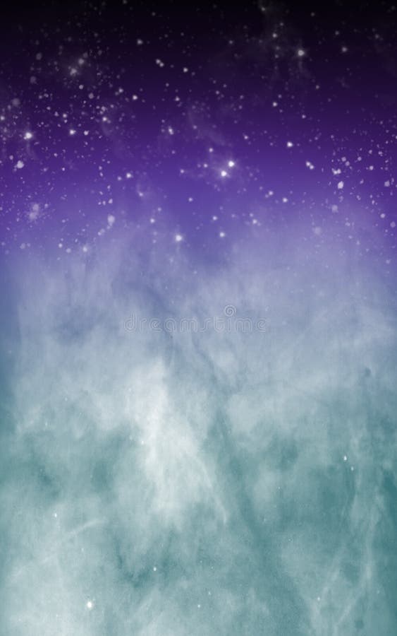 Peaceful Clouds stock illustration