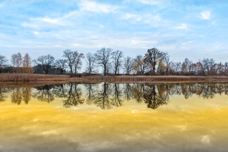 Peaceful landscape royalty free stock photography