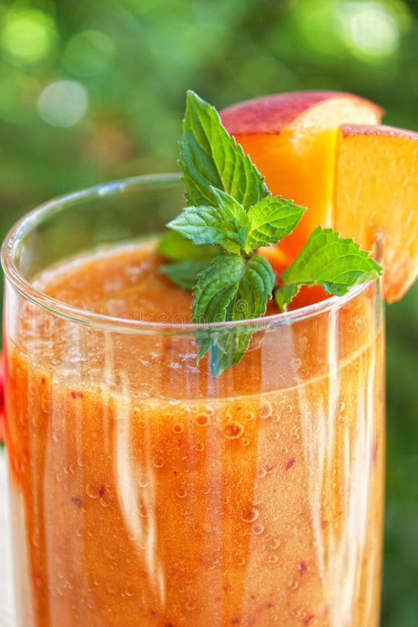Peach cocktail stock image. Image of sweet, alcohol, vertical 17124287