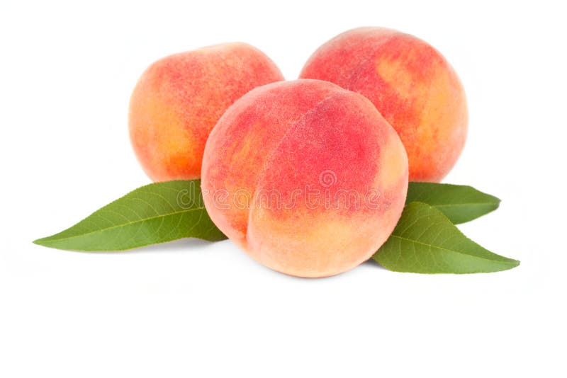 Peach fruits