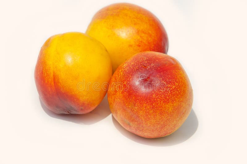 peach. nectarine. stock image peach. nectarine. stock image