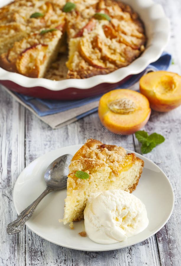 Peach pie