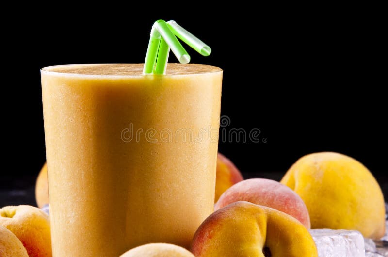 Peach smoothie