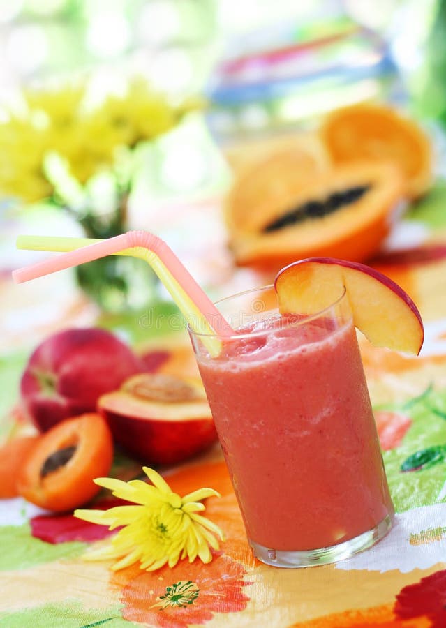 Peach smoothie