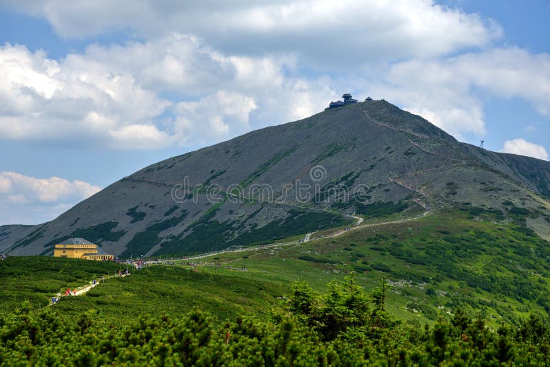 PEAK SNEZKA 1602 m n.m.