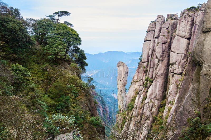 The peaks and valley