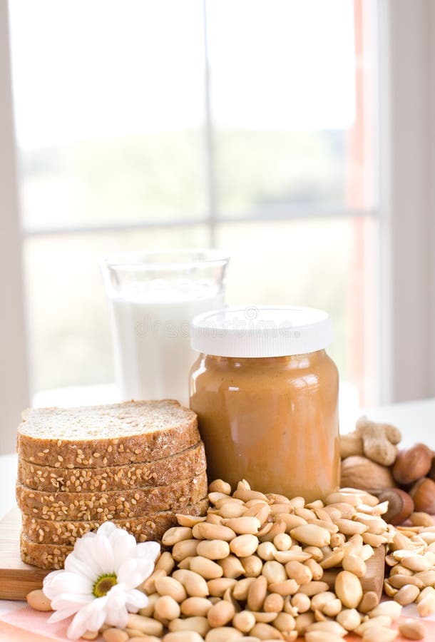 Peanut butter royalty free stock photography