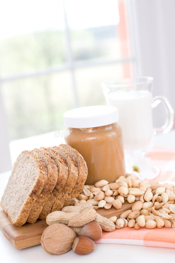 Peanut butter stock images