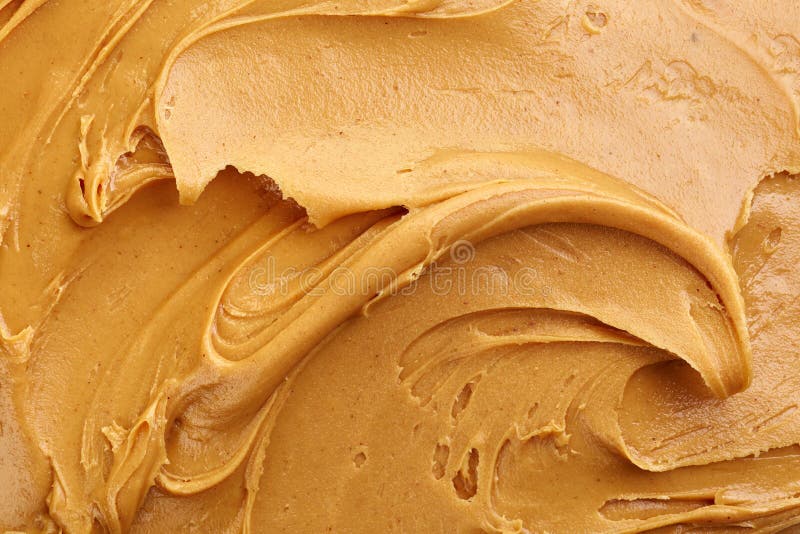 Peanut butter background stock photo