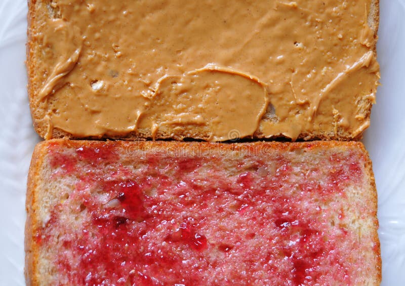 Peanut Butter Jelly Sandwich Picture. Image 14205473