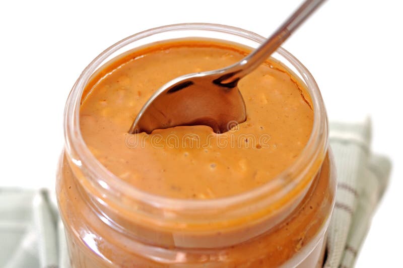 Peanut Butter and Metal Spoon Stock Photo Image of sandwich, morning