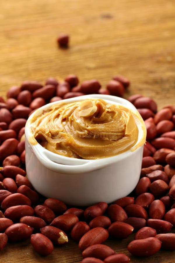 Peanut butter and nuts stock image. Image of brunch, ingredients 27527005