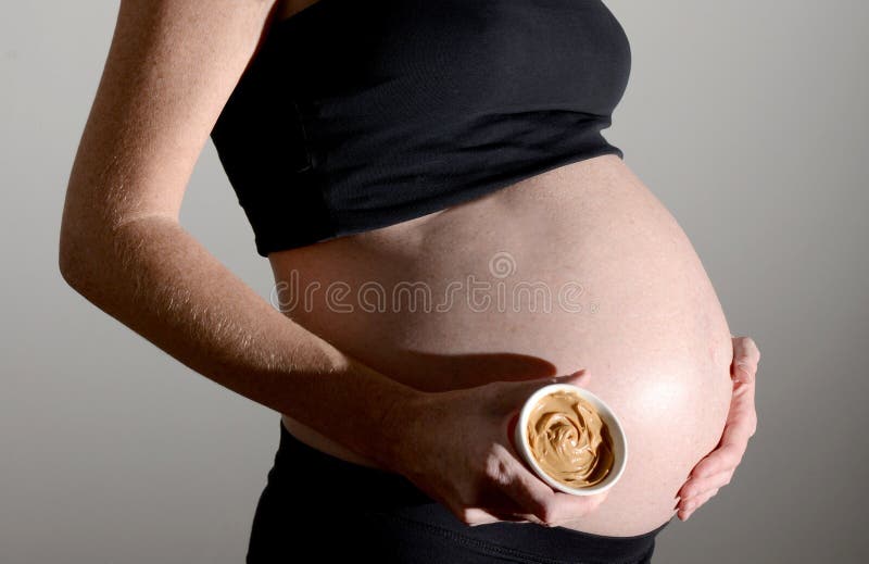 Peanut Butter and Pregnancy Stock Image Image of expecting, parent