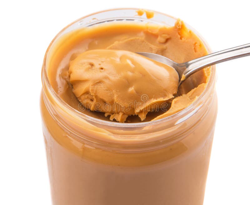 Peanut Butter with Small Spoon IV Stock Photo Image of nutty, brunch