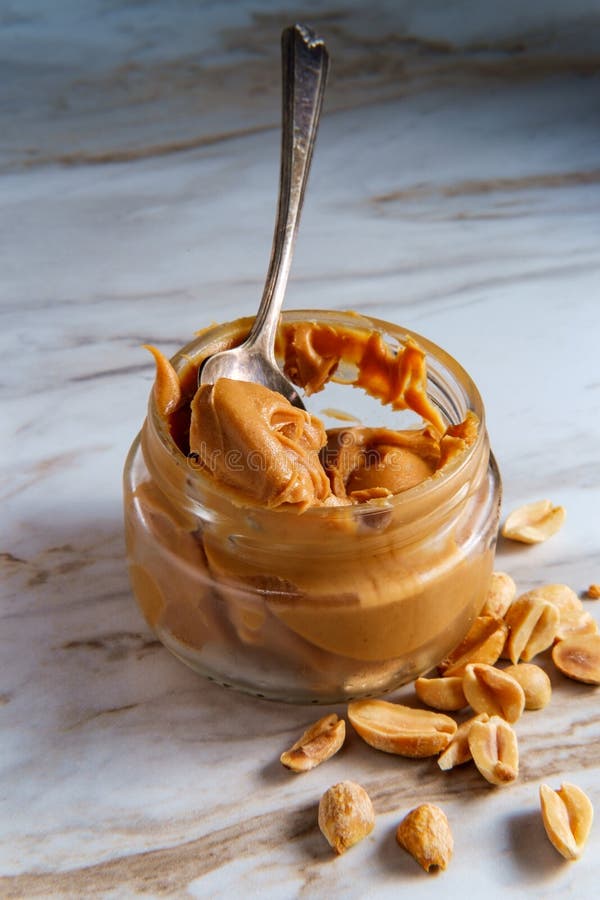 Peanut Butter Spoon stock image. Image of eating, spoon 186603489