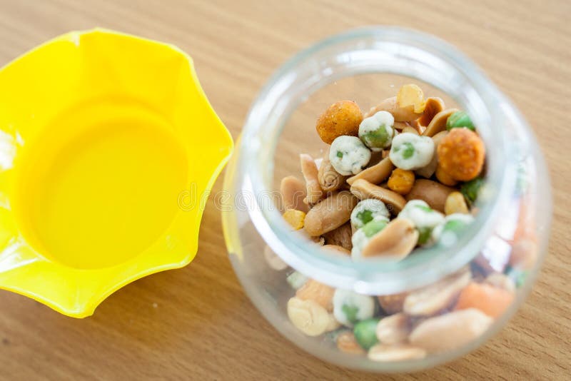 Peanuts Another Bean Glass Bottle Stock Photos Free & RoyaltyFree