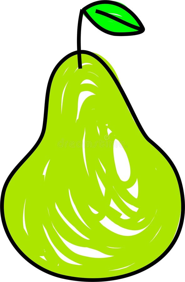 Pear ilustracji