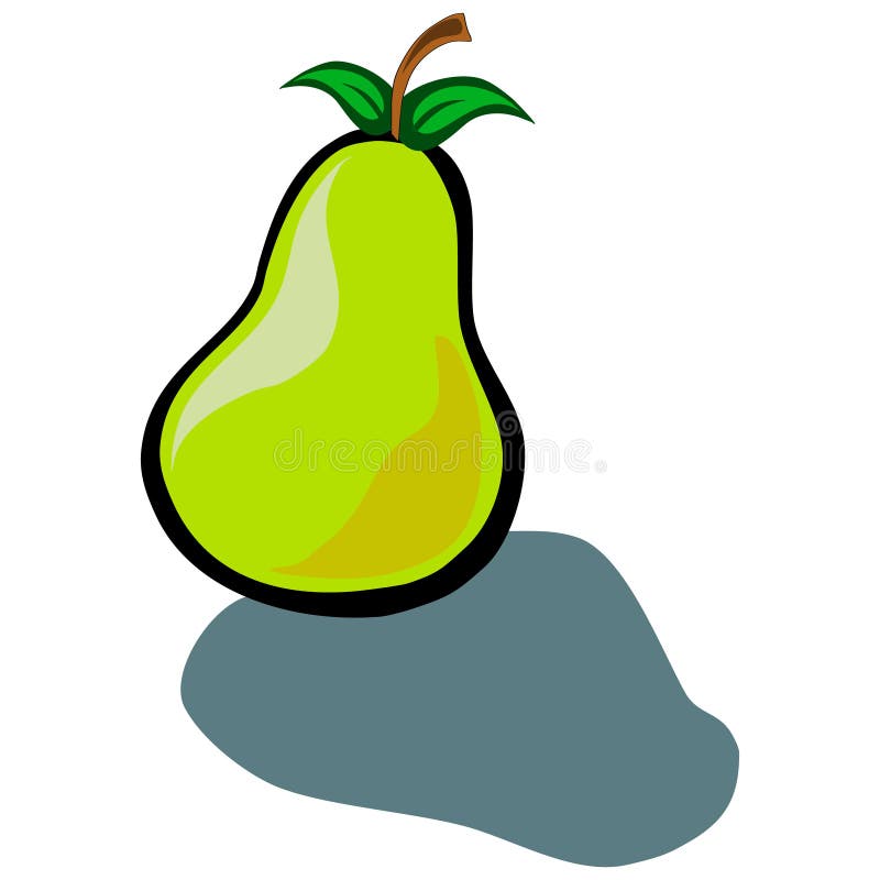 Pear vector illustration Pear vector illustration