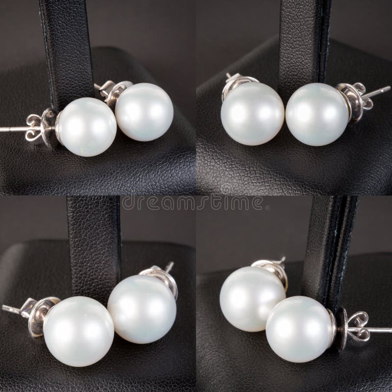 Pearls earrings