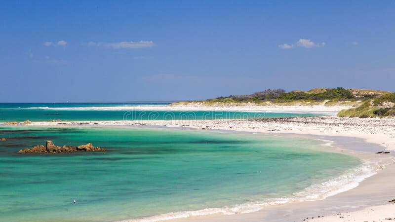 Deserted beach - Pearly beach - South Africa stock photo Deserted beach - Pearly beach - South Africa stock photo