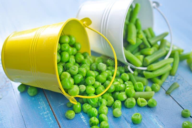 Peas and bean stock image. Image of nourishment, seed 39558327