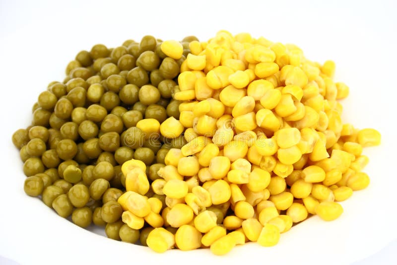 Peas and corn stock photo. Image of nature, corn, green 29508226