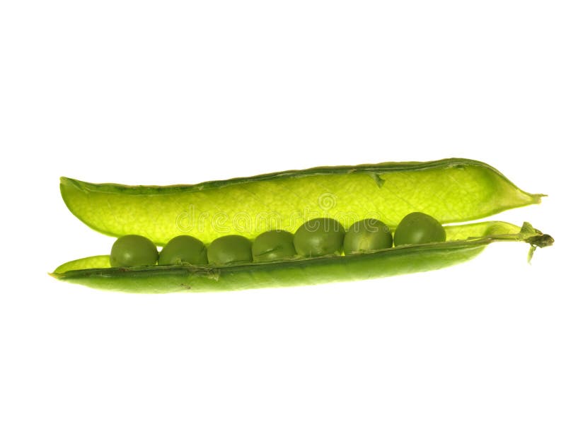 Peas in a pod stock image. Image of food, fresh, vegetarian 5134683