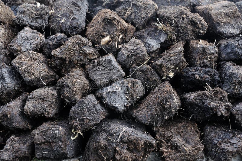 Peat Bog Harvest stock image. Image of ireland, farm 23877817