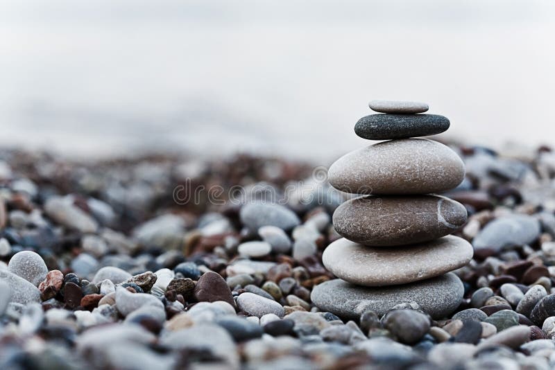 Pebble on beach stock photos Pebble on beach stock photos