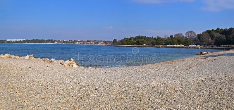 Pebble beach panorama