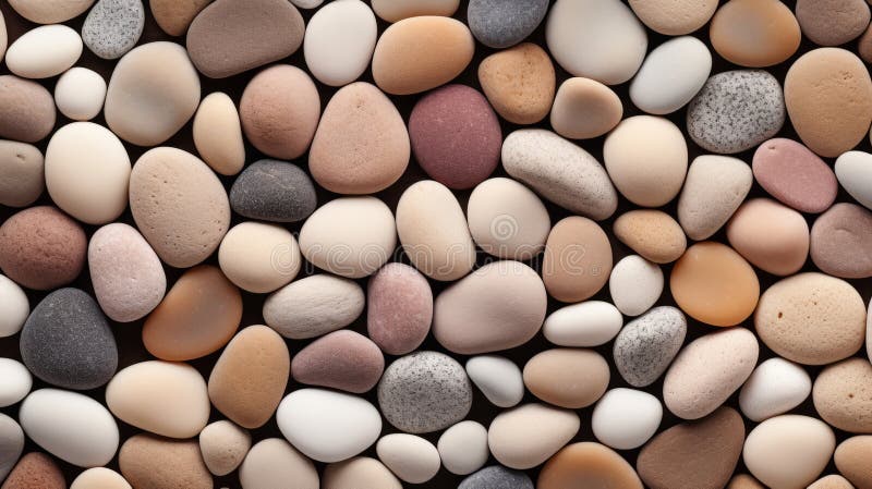 Pebble Texture Abstract Pattern - Modern Product Design. pebble texture abstract pattern with a modern product design. the 2d, flat image showcases a low saturation color palette. the closeup shot captures the high detail and hyper quality of the pattern. it is available in high resolution, making it perfect for seamless designs. this 8k image is a stunning addition to any project. ai generated