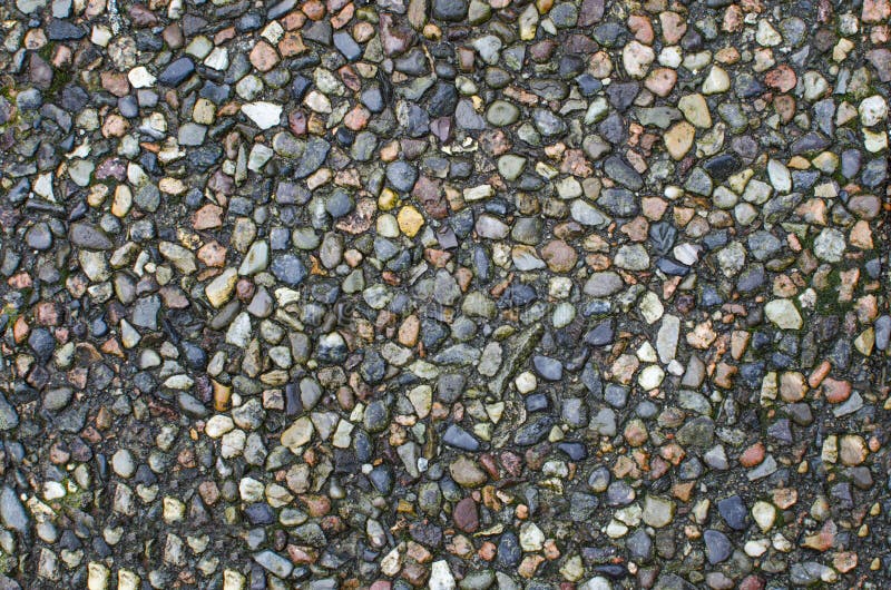 Pebbled stoned tiles royalty free stock photos