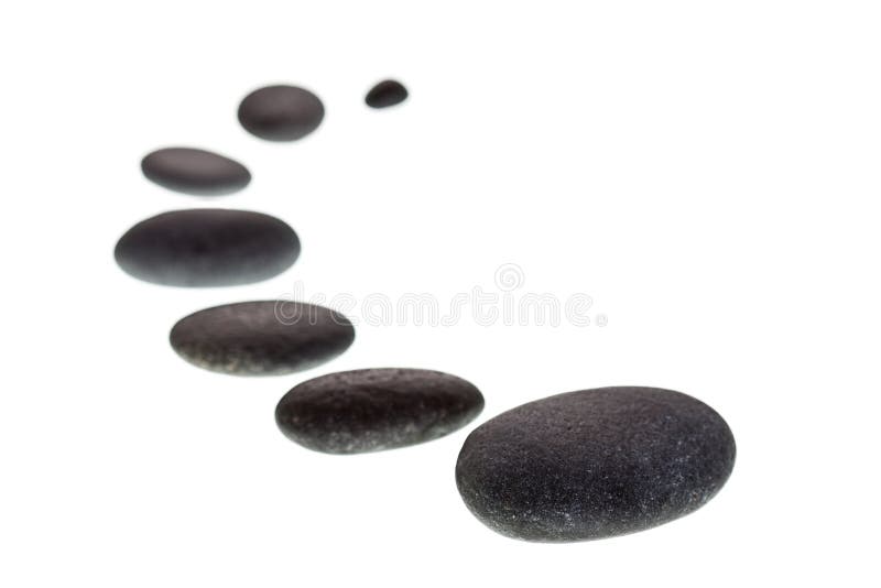 Seven pebbles pyramid stock image. Image of order, arrangement - 2111763