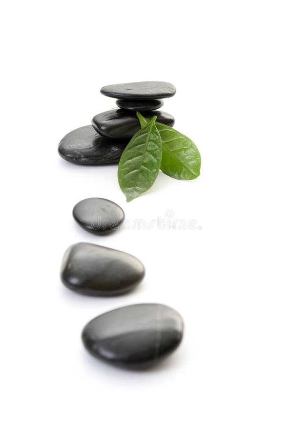 Pebbles stock photo
