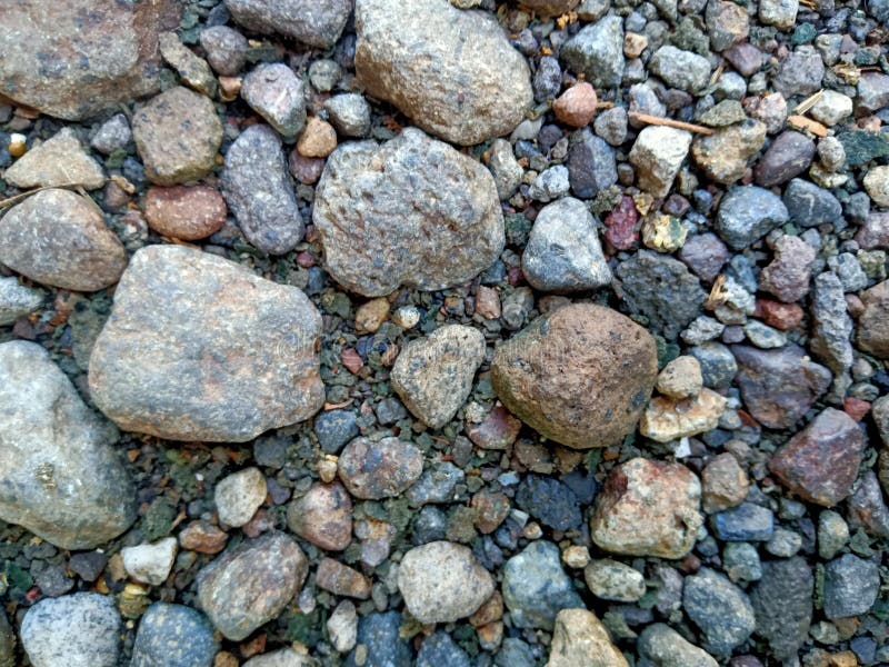 Pebbles make great photos stock image