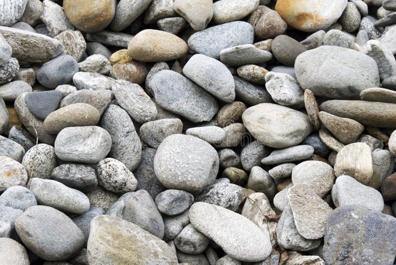Pebbles river stock images