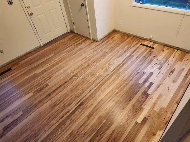 Pecan Wood Floor Under Construction Stock Image Image of floor, construction 299725885